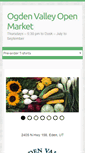 Mobile Screenshot of ogdenvalleyopenmarket.com